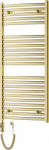 Elektrinis rank&scaron;luosčių džiovintuvas Mexen Helios, 1200 x 600 mm, 600 W, aukso