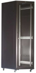 Toten &bdquo;SystemG&ldquo; 19 colių spintelė, 18U, 600x600, stiklinės priekinės durys, metalinės, 800 kg