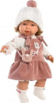 Llorens Llorens 14260 42 cm lėlė Carla su mink&scaron;tu pilvuku