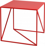 Customform Kavos staliukas, OBROOS METAL, 100x60 cm, Juodas