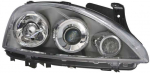 Priekinis žibintas TYC Opel Corsa C, Combo C 2000-