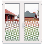 Dekoratyvinė balta matinė lipni plėvelė DECO13