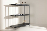 Venture Design Lentyna, Heim, 120x120 cm, Juoda