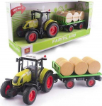 Teka Tractor su &scaron;ieno ry&scaron;ulių priekabos &scaron;viesa ir garsu