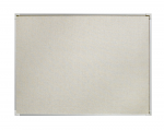 Lintex Boarder Skelbimų lenta su aliuminio rėmu ir lininiu audiniu, 120x120 cm