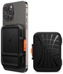 &bdquo;Spigen iPhone Lock Fit&ldquo; piniginė su &bdquo;MagSafe&ldquo; laidu, juoda