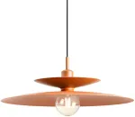 Pakabinamas &scaron;viestuvas GUNNAR, E27, oranžinis, 01-3049