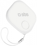 SBS Track My Circle atsparus vandeniui IP65 lokatorius, suderinamas su Apple Find My - Baltas