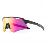 Rockbros Polarized dviratininko akiniai su UV apsauga ir Corrective Insert – pilkos spalvos
