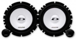 Alpine Electronics &bdquo;Alpine SXE-1750S&ldquo; &ndash; garsiakalbis &ndash; 45 vatų &ndash; 2 juostų &ndash; komponentinis &ndash; 6 colių