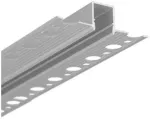 LED juostos profilis HIDE10 C4 PLUS, anoduotas aliuminis, 2m