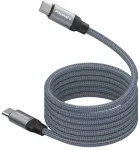 &bdquo;Promate&ldquo; spyruoklinis magnetinis kabelis USB-C 60WPD / 1,2m