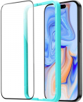 Swissten Tempered Grūdintas stiklas ESR skirtas iPhone 15 1 vnt. (ai&scaron;ku)