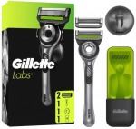 Gillette &bdquo;Razor Labs&ldquo; + 2 peiliukai, magnetinis stovas ir kelioninis dėklas