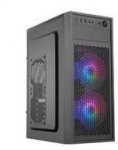 EUROCASE korpusas ML N6-530B, Midi Tower, 2x USB 3.0, 2x garso, be maitinimo &scaron;altinio