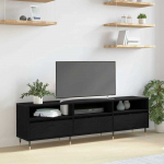TV staliukas Televizoriaus spintelė Juodas ąžuolas 150 x 30 x 45 cm