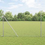 Tvorelės stulpas Sidabro 100 x 1,5 m (25 mm tinklas) Plienas