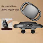 Fascia Gun &ndash; Raumenų atsipalaidavimui masažuoklis su 6 keičiamomis galvutėmis