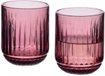 Lumarko Allesken ELISE PURPLE Komplet 4 szklanek 260ml7,5x9,4cm