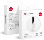 Atminties kortelė Pendrive 128GB USB 3.2 Gen 1 (USB A) Forcell F-Data Metal sidabrinis