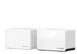 &bdquo;Mercusys AX3000&ldquo; viso namo tinklelio &bdquo;Baltas WiFi 6&ldquo; sistema | &bdquo;Halo H85X&ldquo; (2 vnt. pakuotė) | 802.11ax | Tinklo palaikymas: Taip | MU-MiMO: Ne | Nėra mobiliojo plačiajuosčio ry&scaron;io