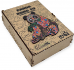 PUZZLEOK medinė dėlionė Panda 65 det