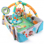 MILLY MALLY 6142 TinyMini JL628-1B Mokomasis kilimėlis 4in1 Jungle