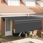 Markizės rėmas Geltona ir balta 350 x 250 cm