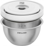 Plieninis dubuo su dangčiu 0,35 l vakuuminis Zwilling &Scaron;viežia ir taupoma