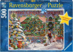 Ravensburger Dėlionė 500 vnt. - Kalėdinė parduotuvė