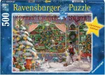 Ravensburger Dėlionė 500 vnt. - Kalėdinė parduotuvė