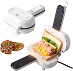 Dantų &scaron;epetėlis Realprices Skrudintuvas-sumu&scaron;tinių keptuvė 700 W su nelimpančia danga