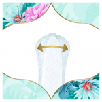 Discreet Breathable Multiform Spring Breeze Higieniniai Įklotai, 100 vnt.