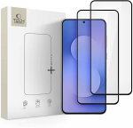 Tech-Protect Glass Fit+ 2-pack apsauginis stiklas skirta Samsung Galaxy S25 FE – juodas