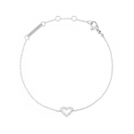 Daniel Wellington Charming steel bracelet with a heart Mirelle DW00401619