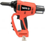 Akumuliatorinis kniediklis nerūdijančio plieno ir aliuminio kniedėms, 18V, skirtas metalo apdirbimui, kniedžių pistoletas, aklųjų kniedžių įrankis