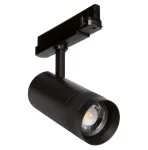 20W LED akcentinis &scaron;viestuvas į 3 fazių bėgelius TRACKLIGHT SPOT ZOOM, juodas, 3000/4000K, 21-50&deg;, dimeriuojamas