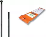 Cn Spoke Cn Stipinai MAC14 2.0-2.0-2.0 Stipinai Nerūdijantis plienas 270mm Juoda 72vnt