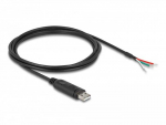 DELOCK adapterio kabelis USB 2.0 A tipo į nuoseklųjį RS-485 jungtį, 2 m