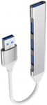 &bdquo;PremiumCord&ldquo; &scaron;akotuvas USB3.2A į USB3.2 A + 3x USB2.0 A, &bdquo;SuperSpeed 5Gbps&ldquo;, aliuminio korpusas