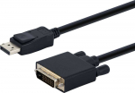 Fuj:tech Displayport - DVI -adapterikaapeli, 2m