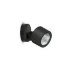 9W LED sieninis &scaron;viestuvas NOA 50 WALL, juodas, 3000K, 60&deg;, IP66, dimeriuojamas