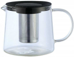 King Hoff Kinghoff KH-4844 stiklinis arbatos infuzorius su plieniniu sieteliu 1 l