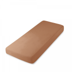 Riposo PREMIUM satino paklodė su guma Mocha Mousse 200x200 cm