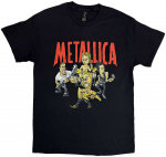 Rock Mar&scaron;kinėliai Metallica Load Chavez Cartoon Juodi, Dydis: XL