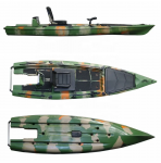 Vienvietė SOT baidare AMBER TORA X 12.8, 390 x 110 x 33 cm