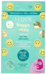I Love Happy Skin Purifying Tea Trea Mud Mask valomoji veido kaukė, 10 ml