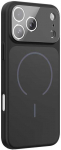 Dėklas Oem Case for iPhone 13 PRO MAX Make 17 compatible with MagSafe juodas