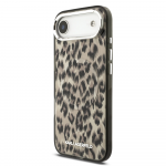 Karl Lagerfeld IML Leopard MagSafe dėklas skirtas Apple iPhone Air Brown