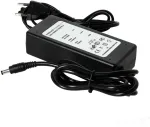 120W LED maitinimo &scaron;altinis su ki&scaron;tuku į lizdą, 24V, juodas, IP20